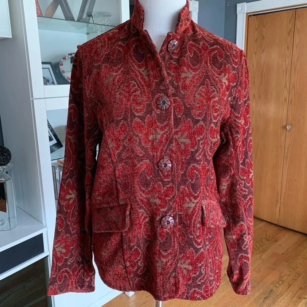 **NEW Flashback Tapestry Pocket Blazer